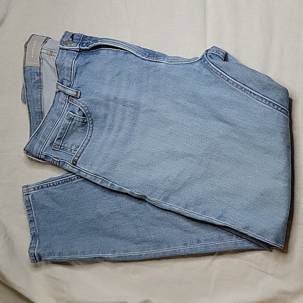 Everlane Jeans Light Wash Mom Jeans